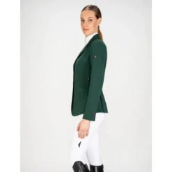 Equiline Women's GAIT Show Coat In X-Cool Evo -Weatherbeeta Store Equiline XCool green 91066.1587582463.1280.1280