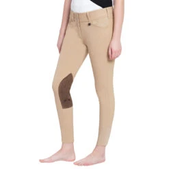 Equine Couture Ladies Coolmax Champion Knee Patch Breeches -Weatherbeeta Store Equine.Couture Lds.Cmax .chmp .kp .brch tan 110339 4