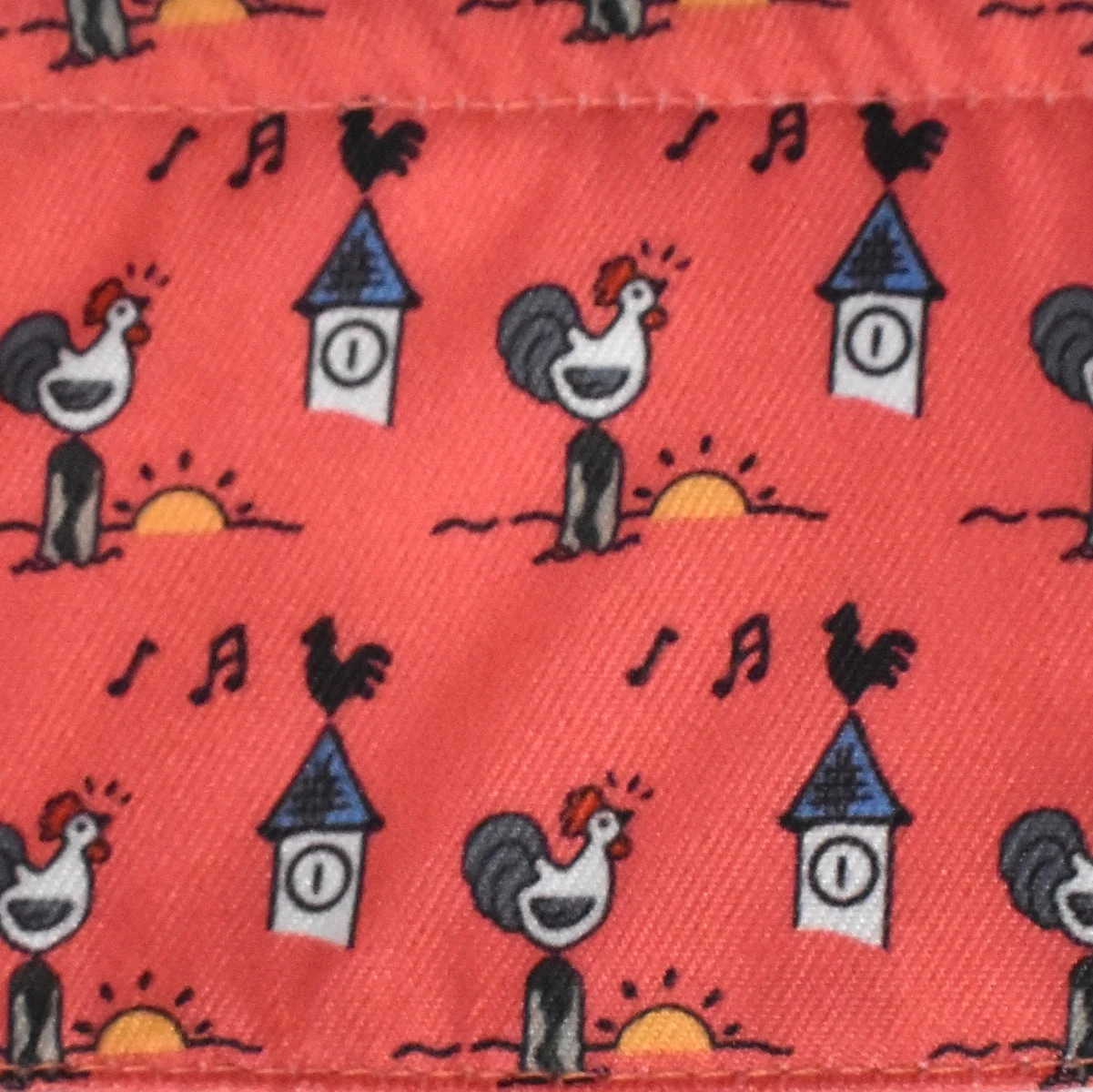 Essex Classics Ladies "Cock-a-Doodle-Do" Talent Yarn Straight Collar Long Sleeve Show Shirt 6 Essex Classics Ladies "Cock-a-Doodle-Do" Talent Yarn Straight Collar Long Sleeve Show Shirt - Image 4