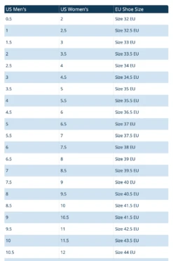 Equiline RudyK Leather Sneakers -Weatherbeeta Store Eu to US shoe size chart