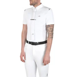 Equiline CuthberC Men's Show Shirt -Weatherbeeta Store H00522 Cuthberc 001 Front DEA