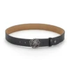 Hannah Childs Signature Rose Belt -Weatherbeeta Store HC SigRoseBelt BlkPeb