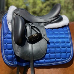 Halter Ego Satin Classic Saddle Pad 12 Halter Ego Satin Classic Saddle Pad -Weatherbeeta Store HEgo RYLBL DRSG HalterEgo Satin.Classic.Quilted.Saddle.Pad .Dressage Royal.Blue