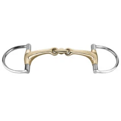 Herm Sprenger Dynamic RS Hunter Jumper D-Ring Double Jointed Sensogan 14 Mm