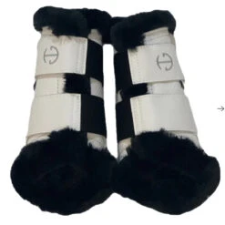 Halter Ego Brushing Boots -Weatherbeeta Store Hego Wht HalterEgo Brushing.Boot White