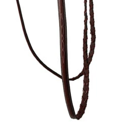Huntley Equestrian Classic Fancy Stitched Hunter Bridle With Reins -Weatherbeeta Store Huntley.Equestrian Classic.Fancy .Stitched.Bridle.With .Reins Brown Detail.5