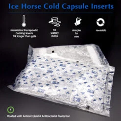 Ice Horse All-Purpose Ice Wrap -Weatherbeeta Store IH9110V MacKinnon Ice.Horse .All .Purpose.Wrap Bagged.Capsule.Inserts