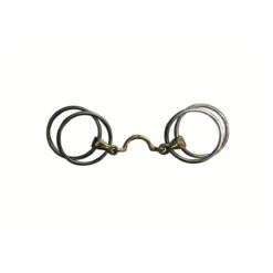 Jump'in High Port Jointed German 3-Ring Bit