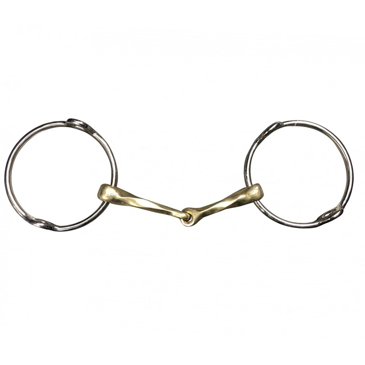 Jump'in Slow Twist Loose Ring Gag Bit 3 Jump'in Slow Twist Loose Ring Gag Bit