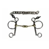 Jump'in Twisted Flat Link Pelham Gag Bit -Weatherbeeta Store JI 0130