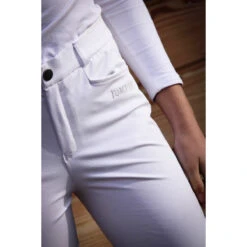 Jump'in Unisex Junior Sacha Breeches 20 Jump'in Unisex Junior Sacha Breeches -Weatherbeeta Store Jump.In Unisex.Junior.Sacha .Breeches White Front.Logo