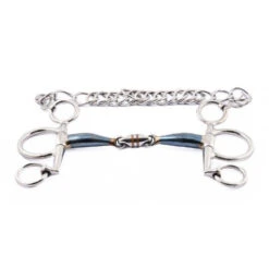 Jump'in French Mouth Small Cheek Pelham Blue Steel Bit