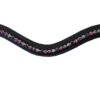 KL Select Curved Blackberry Browband -Weatherbeeta Store KL.Select Curved.Blackberry.Browband