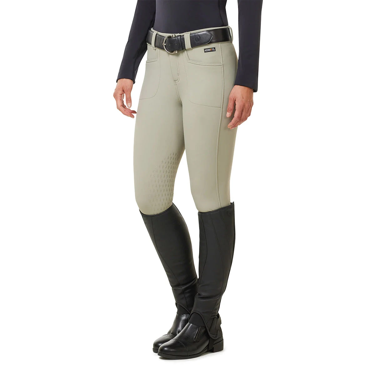 Kerrits Women's 3-Season Tailored Knee Patch Breech 5 Kerrits Women's 3-Season Tailored Knee Patch Breech - Image 3