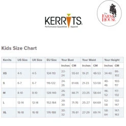 Kerrits Kids Ice Fil Full Seat Tech Tight -Weatherbeeta Store Kerrits Kids.Shirts.and .Pants .Size .Charts 0241731d 7662 4408 a29b 7934bb26d6e5