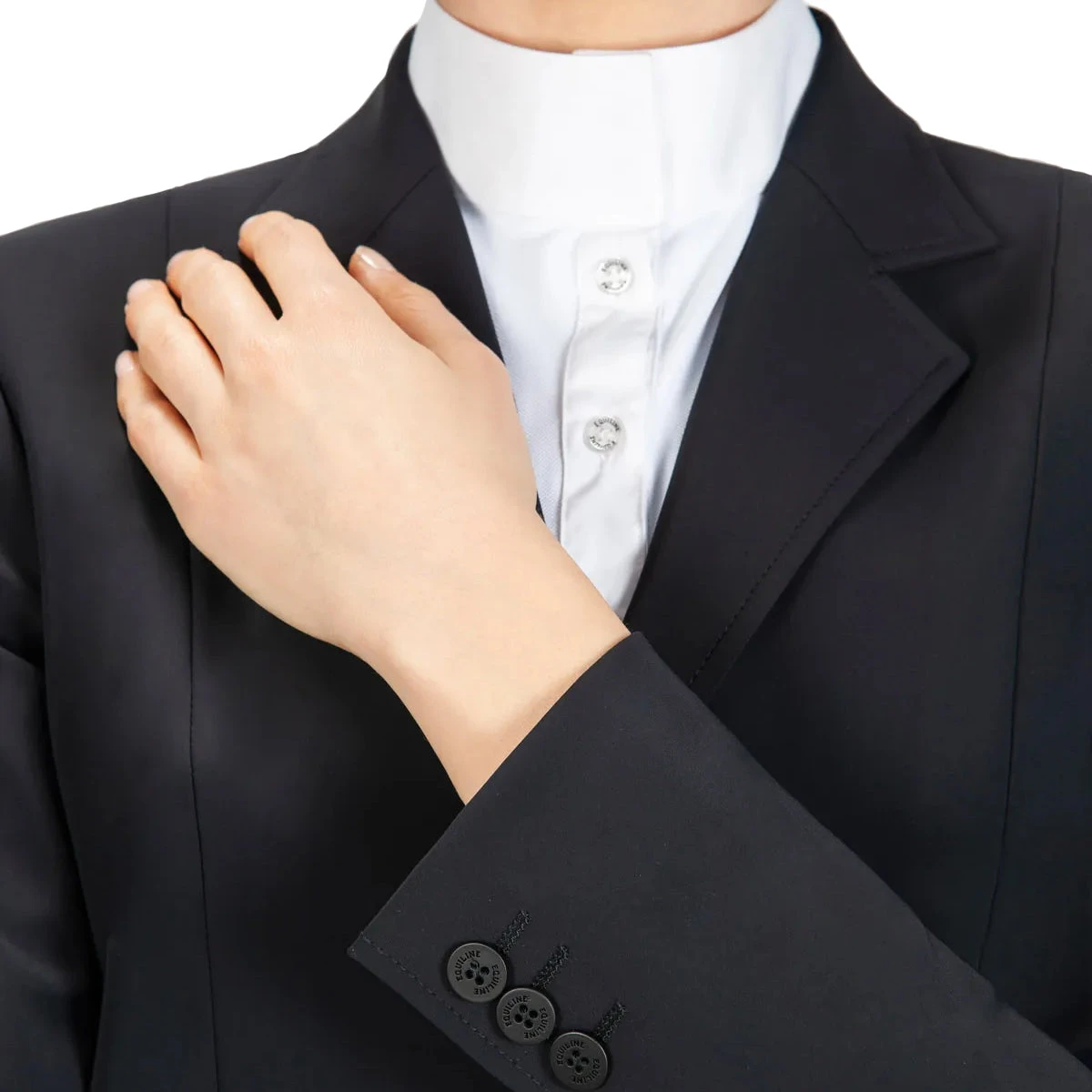 Equiline Women's Hayley Hunter Show Coat In X-Cool Evo 10 Equiline Women's Hayley Hunter Show Coat In X-Cool Evo - Image 8