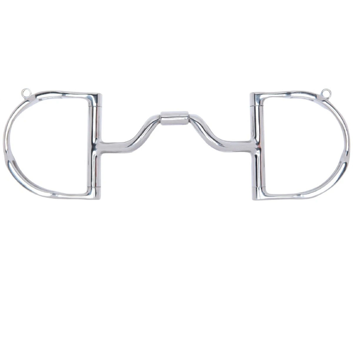 Myler Dee With Hooks With Stainless Steel Ported Barrel MB 33