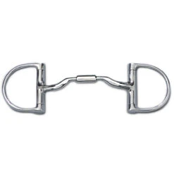 Myler English Dee Low Port Comfort Snaffle Without Hooks MB 04