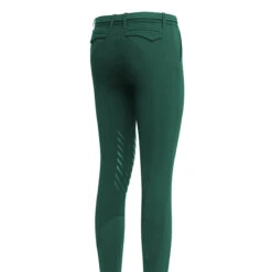 Equiline Women's CrendaK B-Move Knee Grip Breeches -Weatherbeeta Store N09023 Crendak Equiline KP.B Move.Breeches Green.Pepper 02