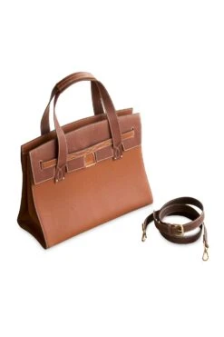Oakbark & Chrome Stable Tote 11 Oakbark & Chrome Stable Tote -Weatherbeeta Store OakbarkChrome StableTote side