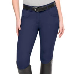 Ovation Women's Bellissima II GripTec Knee Patch Breech 7 Ovation Women's Bellissima II GripTec Knee Patch Breech -Weatherbeeta Store Ovation 471216 Womens.Bellissima.IIGripTec.Knee .Patch .Breech Navy