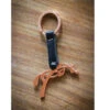 Penelope Tibou Key Chain -Weatherbeeta Store Penelope Key.Chain Black.Rosegold