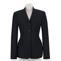 RJ Classics Ladies Skylar 37.5 Grey Label Show Coat -Weatherbeeta Store RJ Skylar37.5GreyLabelShowCoat.black
