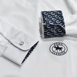 Essex Classics Ladies "Owls" Talent Yarn Wrap Collar Long Sleeve Show Shirt 15 Essex Classics Ladies "Owls" Talent Yarn Wrap Collar Long Sleeve Show Shirt -Weatherbeeta Store SRL44 W1 02