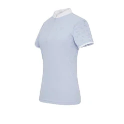 Samshield Women's Louison Short Sleeve Show Shirt 17 Samshield Women's Louison Short Sleeve Show Shirt -Weatherbeeta Store Samshield Louison.SS Powder.Blue Front