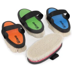EZI-GROOM Grip Body Brush With Goat Hair