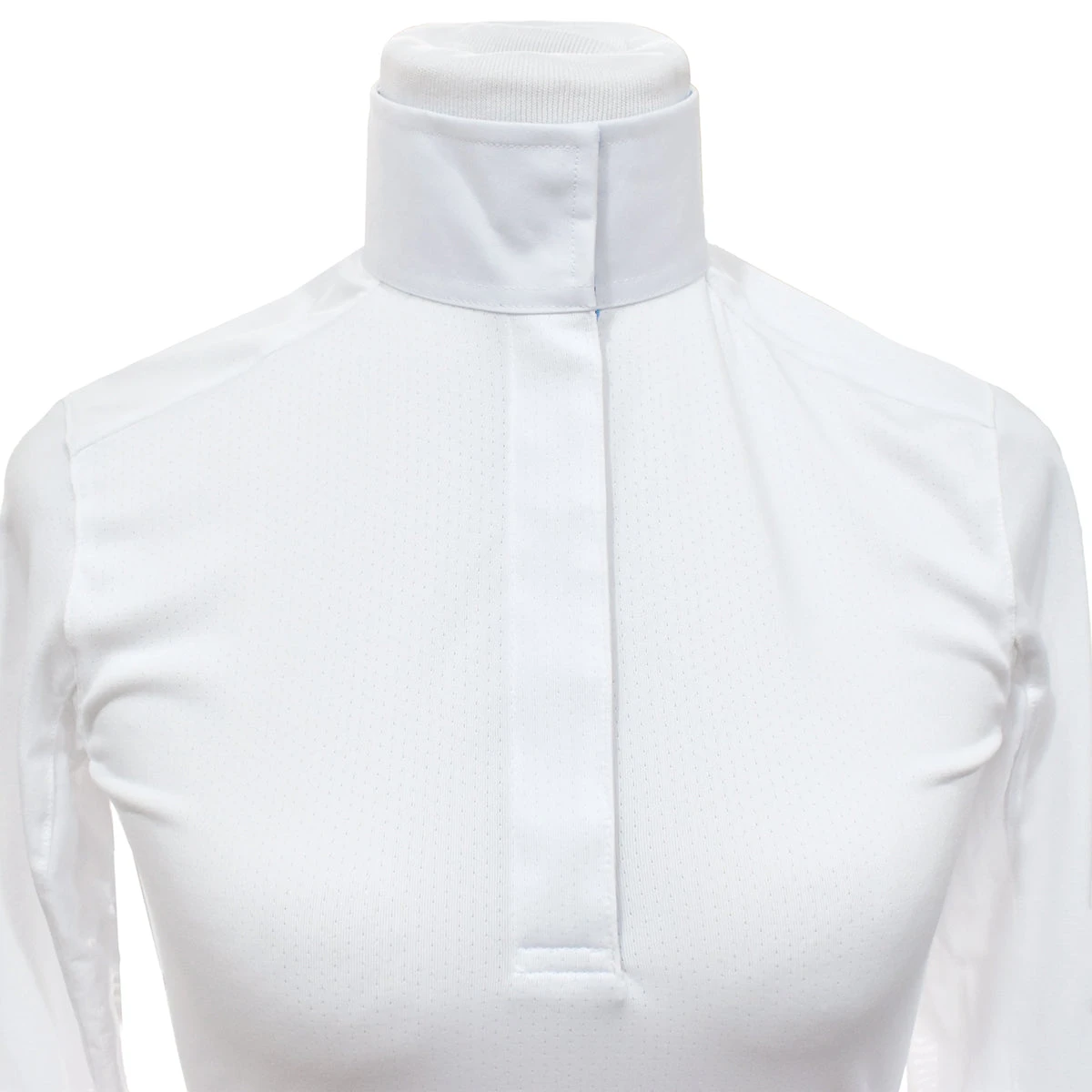 Essex Classics Ladies "Princess Flora" Fitted Style Straight Collar Long Sleeve Show Shirt 5 Essex Classics Ladies "Princess Flora" Fitted Style Straight Collar Long Sleeve Show Shirt - Image 3