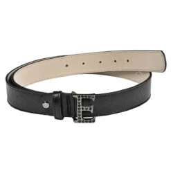 Equiline GrueG Fancy Leather Belt -Weatherbeeta Store T11372 Grueg Fancy.Leather.Belt Equiline Black 01