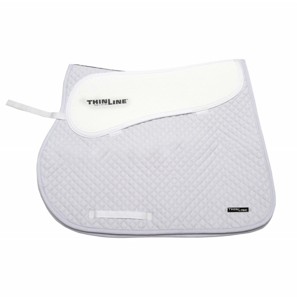 ThinLine Cotton Quilted Square Jumping Saddle Pad 3 ThinLine Cotton Quilted Square Jumping Saddle Pad