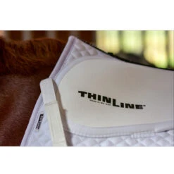 ThinLine Cotton Quilted Square Jumping Saddle Pad 7 ThinLine Cotton Quilted Square Jumping Saddle Pad -Weatherbeeta Store TL cot.quilt .square.jump .ap .saddle.pad white 2