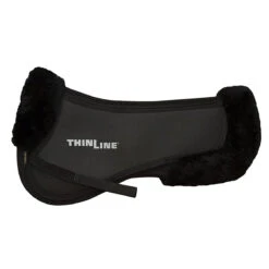 ThinLine Trifecta Half Pad With Sheepskin Rolls -Weatherbeeta Store ThinLine Trifecta black 60943.1587493857.1280.1280