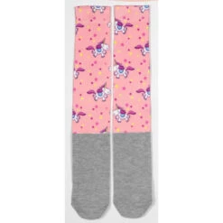 USG Happy Print Soft Socks -Weatherbeeta Store US3000 KL.USG Happy.Print .Socks Magical.Unicorn Front