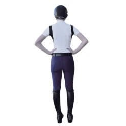 Vestrum Women's Lorient Knee Patch Breeches -Weatherbeeta Store Ves Lorient Bblue2