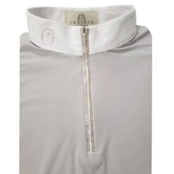 Vestrum Women's Manarola Short Sleeve Show Shirt 16 Vestrum Women's Manarola Short Sleeve Show Shirt -Weatherbeeta Store Vestrum Manarola.SS .Show .Shirt Light.Grey