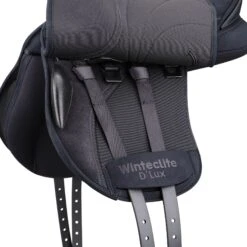 WintecLite Pony All Purpose D'Lux Saddle With HART -Weatherbeeta Store WL PonyAllPurpose Dlux girthingSystem Blk