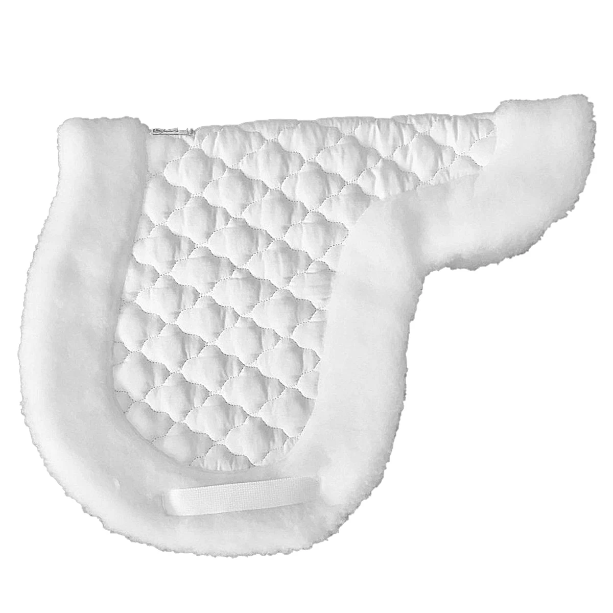 Wilkers Fleece Edge Saddle Pad With Quilted Center 3 Wilkers Fleece Edge Saddle Pad With Quilted Center