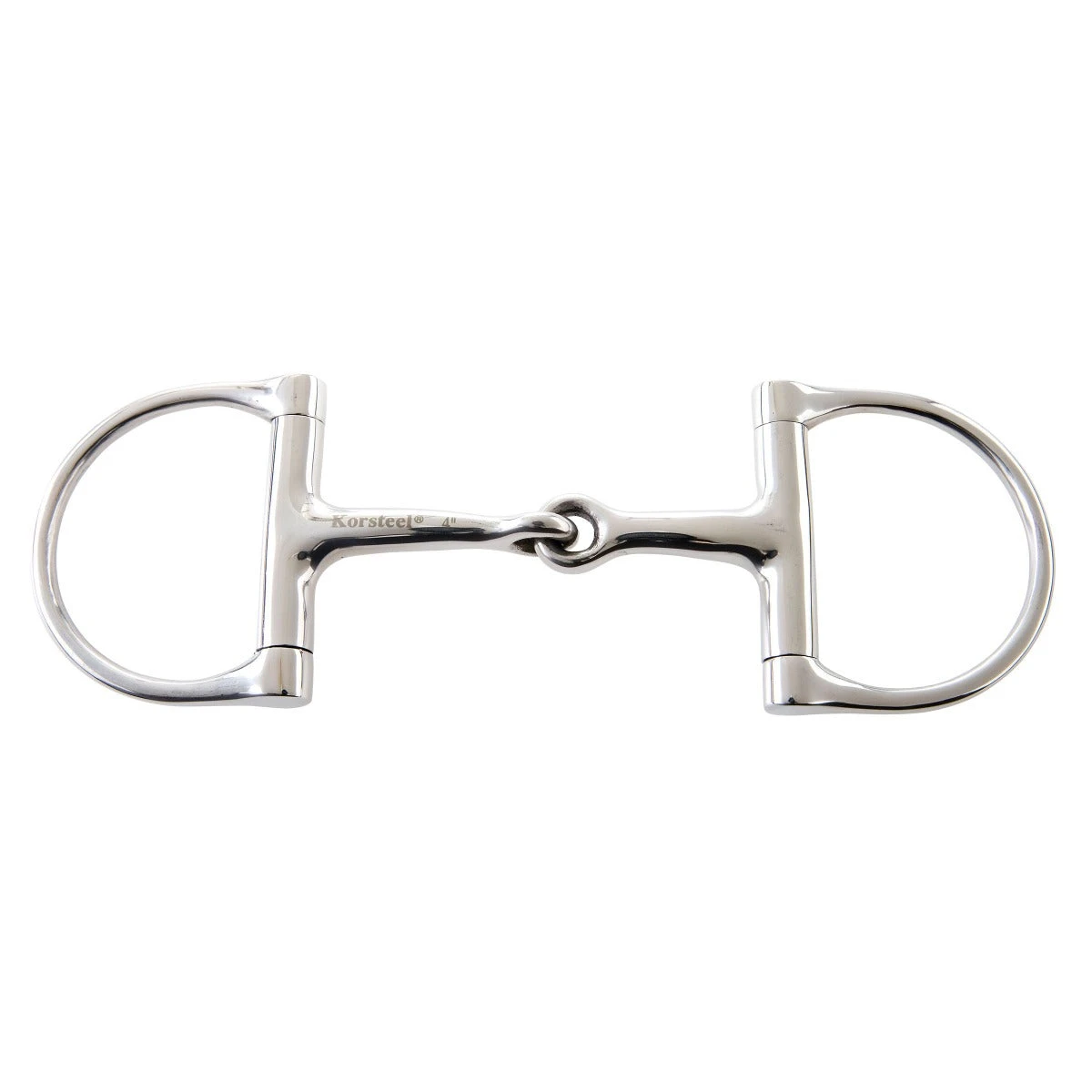 Weatherbeeta Korsteel Stainless Steel Jointed Dee Ring Snaffle Bit 3 Weatherbeeta Korsteel Stainless Steel Jointed Dee Ring Snaffle Bit