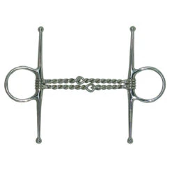 Coronet Double Twisted Wire Full Cheek Snaffle Bit