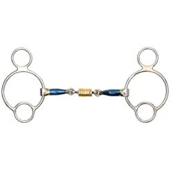 Shires Blue Sweet Iron Universal With Roller Link Bit
