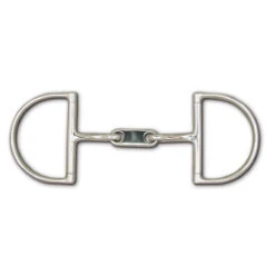 Toklat Stainless Steel Slow Twist Dr. Bristol Snaffle Hunt Dee
