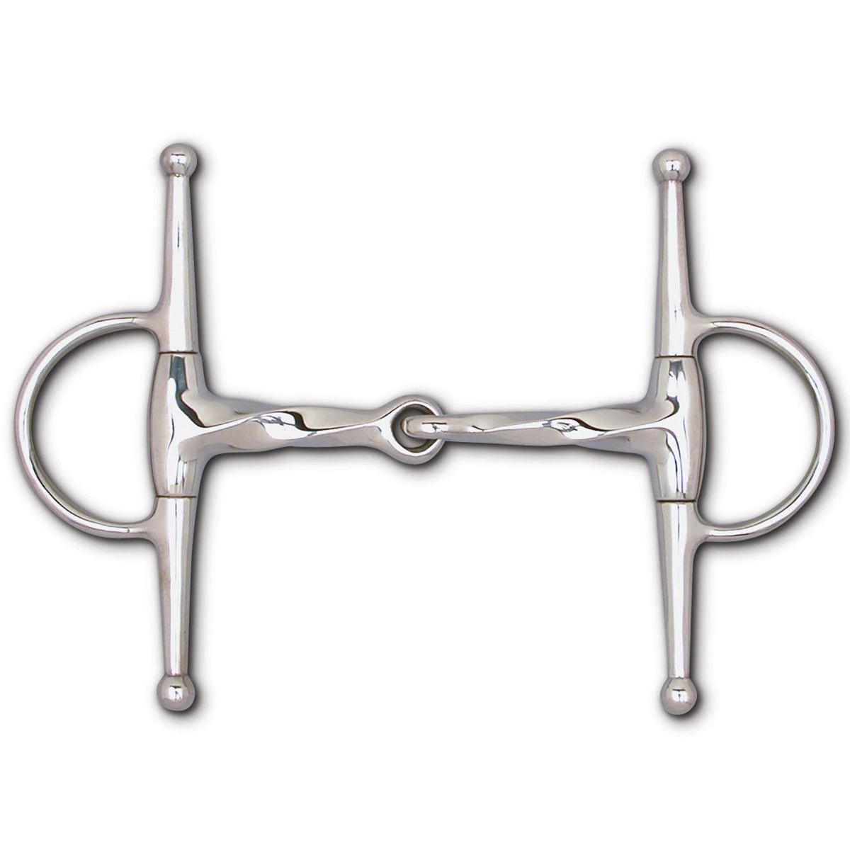 Toklat Stainless Steel Slow Twist Snaffle Full Cheek - 6 1/2" Cheek 3 Toklat Stainless Steel Slow Twist Snaffle Full Cheek - 6 1/2" Cheek