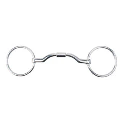 Myler Loose Ring With Low Wide Ported Barrel Bit MB 33 WL