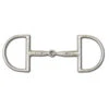 Toklat Stainless Steel Snaffle Hunt Dee - 3 3/4" Rings -Weatherbeeta Store bit 91061.1587897727.1280.1280
