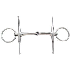 Weatherbeeta Korsteel Stainless Steel Jointed Fulmer Snaffle Bit