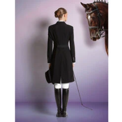 Equiline Women's Marilyn Dressage Tail Coat In X-Cool Evo -Weatherbeeta Store black10 18920.1583545753.1280.1280