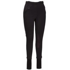 TuffRider Ladies Unifleece Pull-On Winter Breeches 25 TuffRider Ladies Unifleece Pull-On Winter Breeches -Weatherbeeta Store black front 18172.1588623839.1280.1280